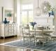 American Drew® Grand Bay Caswell White Round Dining Table-1