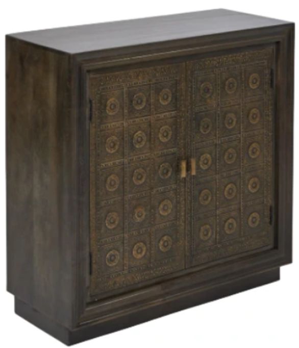 Jaipur Furniture Jaree Olive Gray Cabinet-0