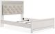 Signature Design by Ashley® Altyra 4-Piece White King Panel Bed Set-1