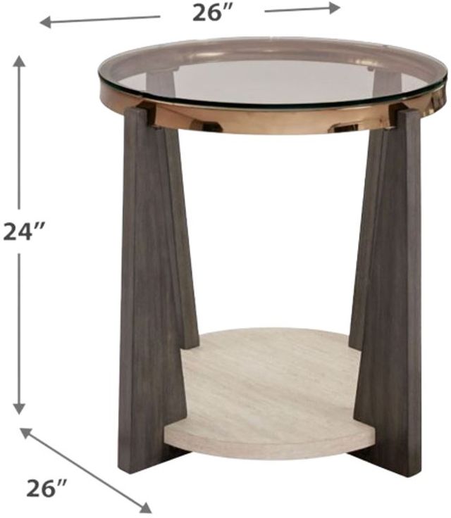 Signature Design by Ashley® Frazwa Grayish Brown End Table-2