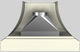 Vent-A-Hood® Designer Series 48" Biscuit Wall Mounted Range Hood-3