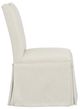 Fairfield® Customizable Entree Dining Pull Short Back Skirted Dining Chair with Mica Legs-2