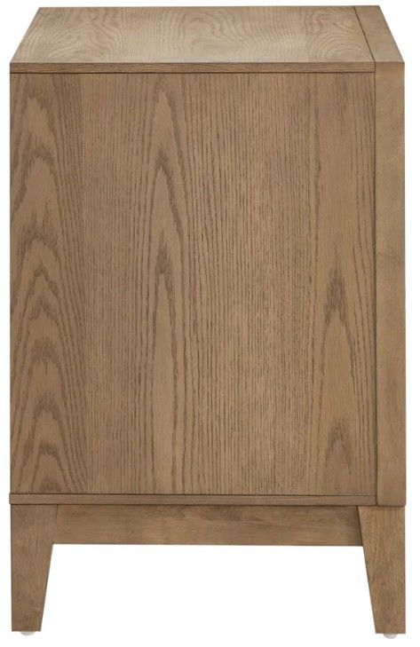 Flexsteel® Arlington Warm Oak 3-Drawer Nightstand-4