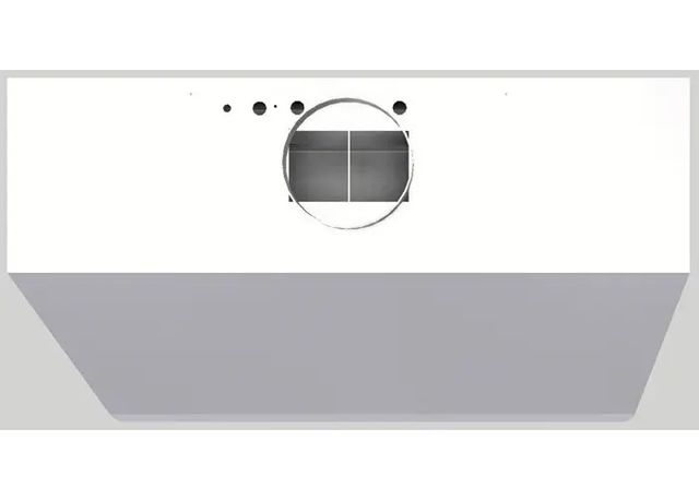 Vent-A-Hood® 48" White Wall Hood-1