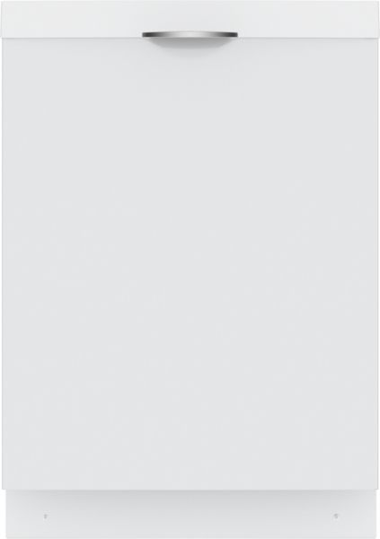 Bosch® 300 Series 24" White Top Control Built-In Dishwasher-0