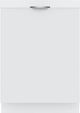 Bosch® 300 Series 24" White Top Control Built-In Dishwasher-0