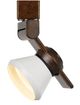 Cal® Lighting & Accessories Rust/White Track Light-1