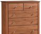 Archbold Furniture Customizable Shaker 6-Drawer Wide Chest-1