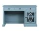A & B Home Light Blue Youth Desk-0