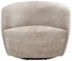 Parker House® Carina Miami Mink Swivel Barrel Chair-2
