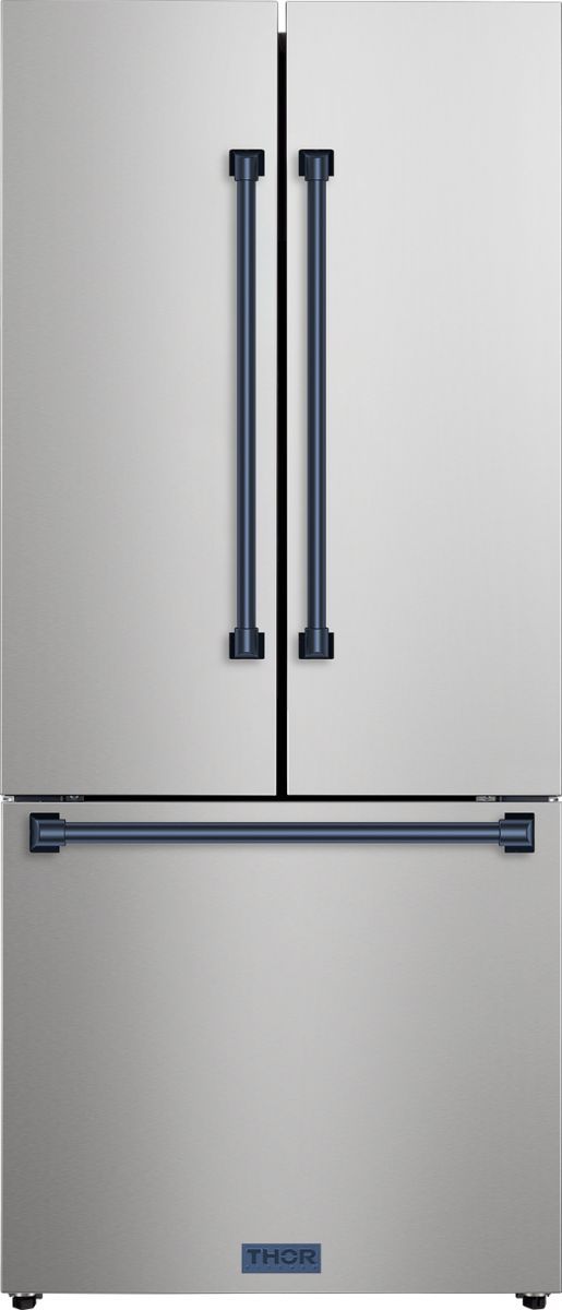 Thor Kitchen® Gordon Ramsay Series 30 in. 17.7 Cu. Ft. Stainless Steel Counter Depth French Door Refrigerator-0