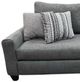 Corinthian Furniture Gray 96" Sofa-1