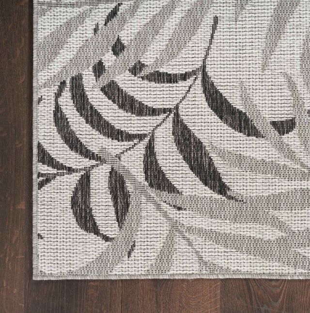 Nourison Home™ Garden Oasis Gray 5'x7' Style 1 Area Rug-3