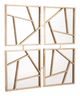 Zuo Modern Four Faces Gold Mirror-0
