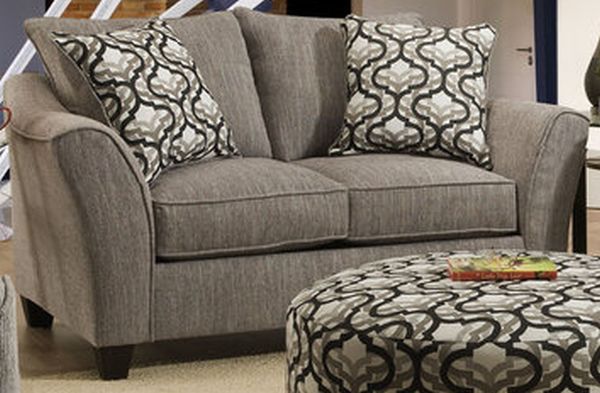 Peak Living Dante Concrete Loveseat-0