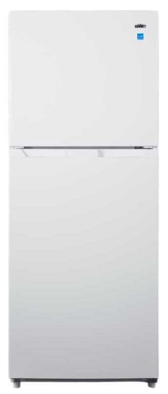 Summit® 10.1 Cu. Ft. White Counter Depth Top Freezer Refrigerator-0