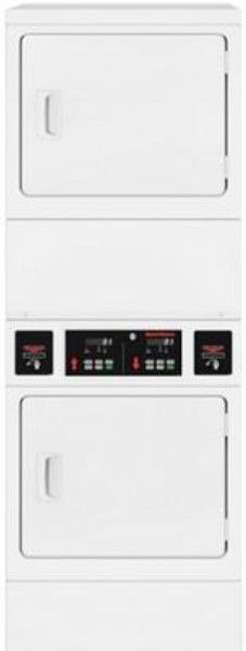 Speed Queen Commercial White Commercial Electric Vented Stacked Dryer-0