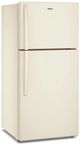 Whirlpool® 30" 19.3 Cu. Ft. Biscuit Top Freezer Refrigerator with Total Coverage Cooling-1