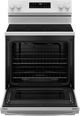 GE® 400 Series 30" White Freestanding Electric Range-2