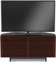 BDI Corridor® 8175 Corner Media Stand-Chocolate Stained Walnut-3
