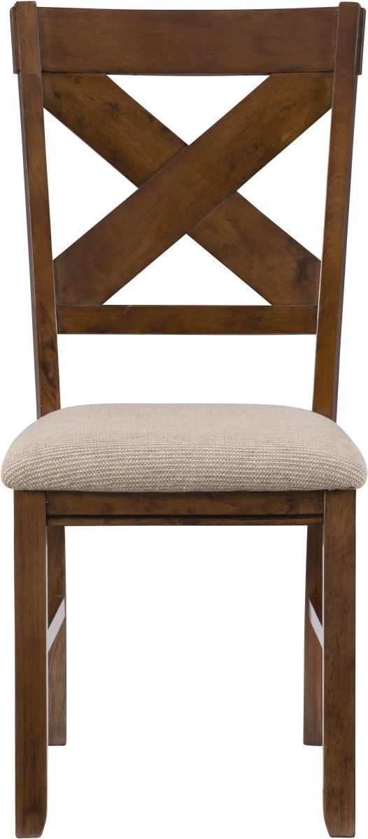 Powell® Kraven Dark Hazelnut Dining Side Chair-3