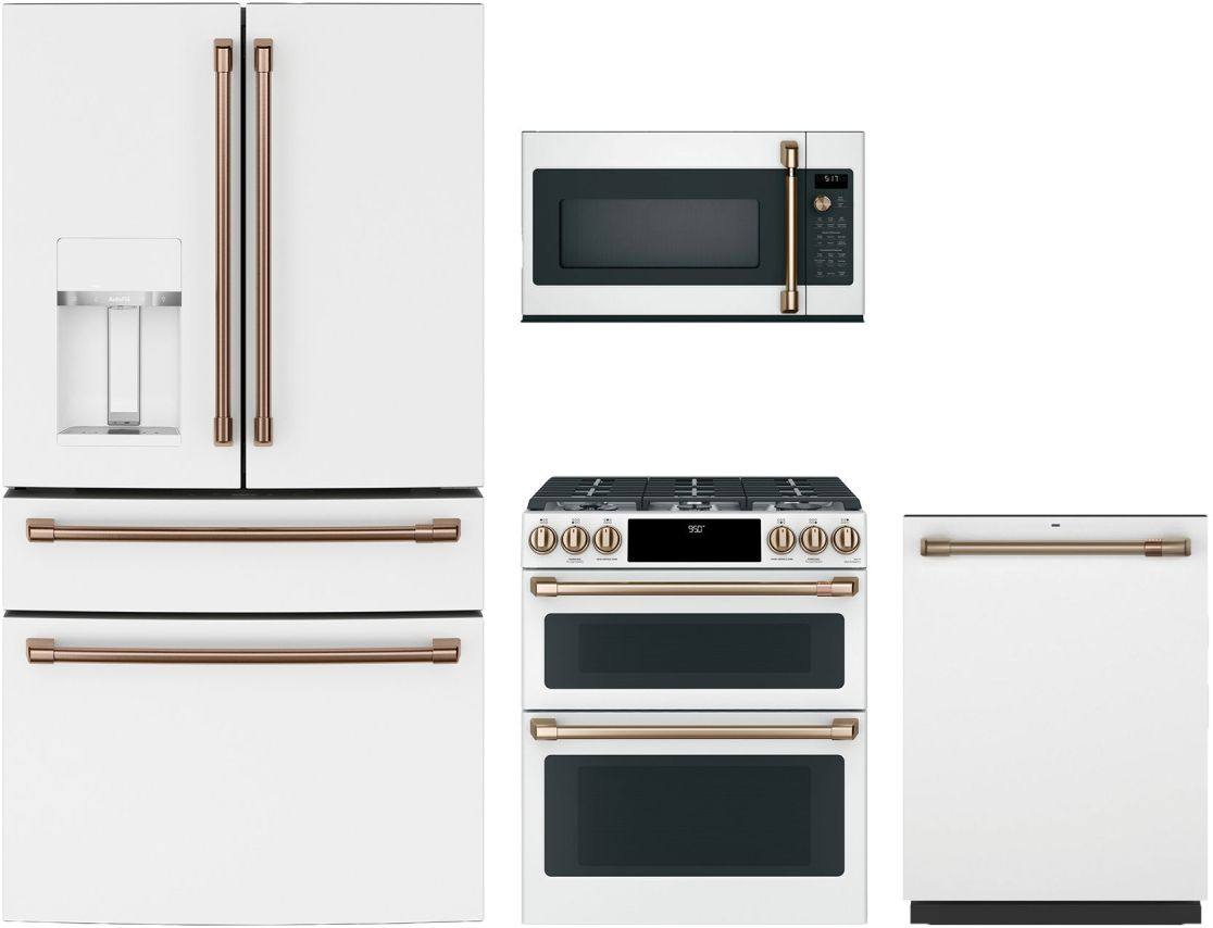 Café™ 4 Piece Stainless Steel Kitchen Package | M & H Appliance Café™ 4 Piece Stainless Steel Kitchen Package | M & H Appliance