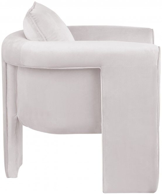 Meridian Furniture Sloan Cream Accent Chair-2