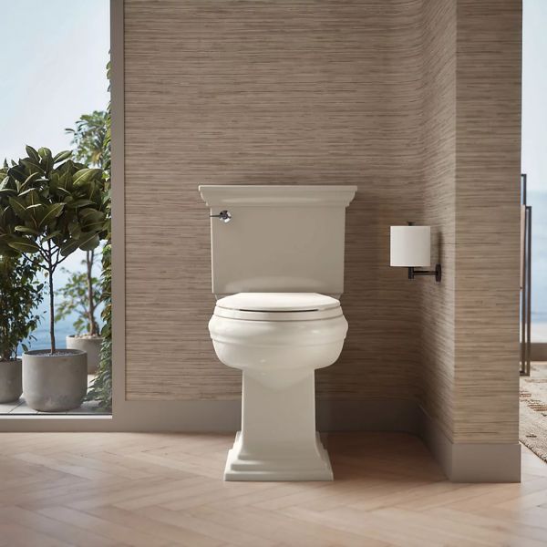 KOHLER® Lustra™ Innocent Blush Quick-Release™ Elongated Toilet Seat-3