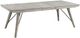 Intercon Modern Rustic Weathered White Trestle Dining Table-0
