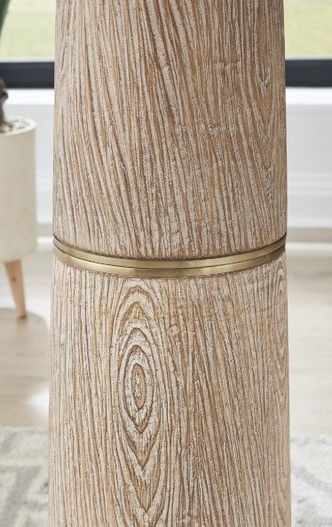 Signature Design by Ashley® Gasparleigh Brown Floor Lamp with Gold Accent-1