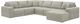 Benchcraft® Next-Gen Gaucho 5-Piece Gray Right-Arm Facing Sectional and Chaise-0