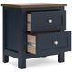 Signature Design by Ashley® Landocken Blue/Brown Nightstand-1