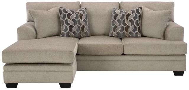 Signature Design by Ashley® Stonemeade Taupe Chaise Sofa-3