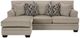 Signature Design by Ashley® Stonemeade Taupe Chaise Sofa-3