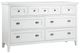 Magnussen Home® Heron Cove Chalk White Drawer Dresser-0