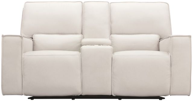 Hooker® Furniture MS Miles Oslo Pebble Power Reclining Loveseat with Power Headrest-2