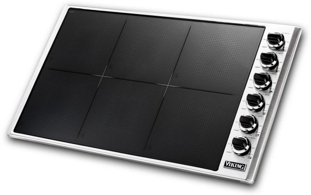 Viking®  5 Series 36" Stainless Steel Induction Cooktop-1