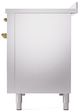 Ilve® Nostalgie II Series 48" Stainless Steel Pro Style Induction Range-4