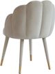 TOV Furniture Gardenia Light Grey Velvet Dining Chair-2