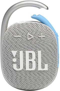 JBL® Clip 4 Eco White Portable Speaker