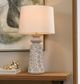 StyleCraft Grayson/Rubbed White Table Lamp-5