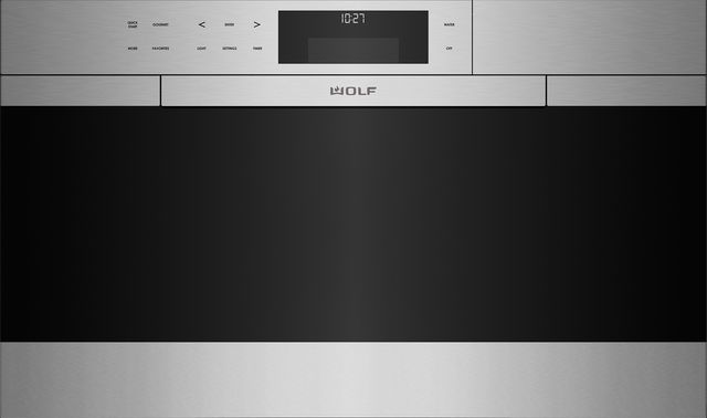 Wolf® M Series Contemporary 30" Stainless Steel Electric Built in Single Oven-1