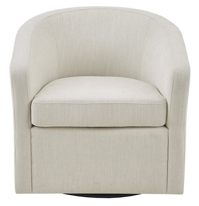 Olliix by Martha Stewart Amber Ivory Swivel Chair-0