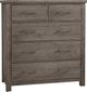 Vaughan-Bassett Dovetail Mystic Gray Standing Dresser-0