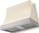 La Cornue CornuFé Marquee 36" Morning Dew Range Hood with Satin Chrome Trim-0