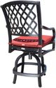 CabanaCoast® Customizable Carleton Aluminum Outdoor Balcony Stool-2