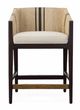 Century® Folly Curate Dark Walnut/Flax Counter Stool-1