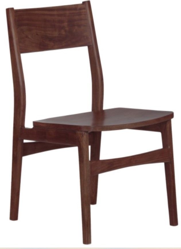 Porter International Designs Portola Walnut Dining Side Chair-0