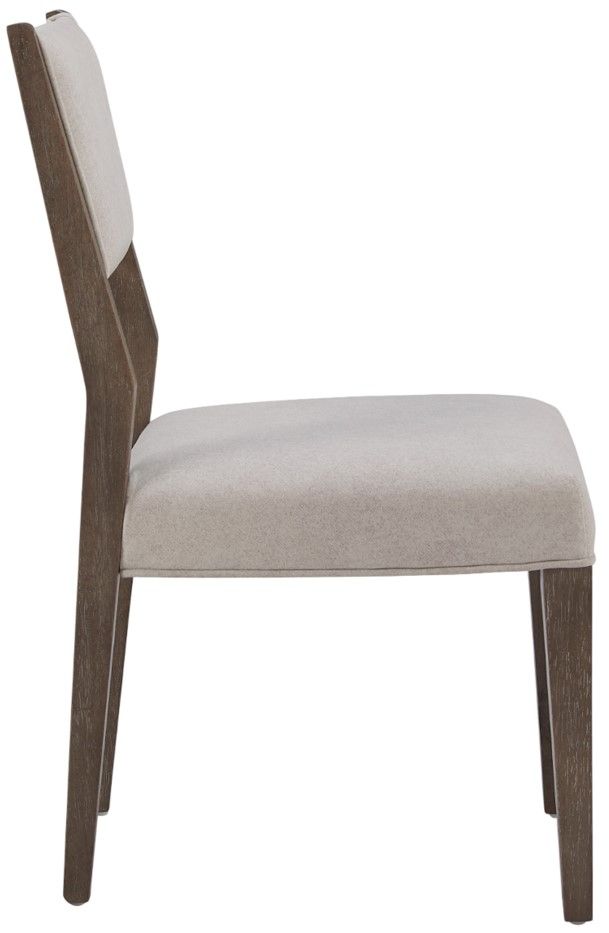 Magnussen Home® Bay Creek Baja Fog/Toasted Nutmeg Dining Side Chair-3