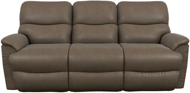 La-Z-Boy® Trouper Mink Power Reclining Sofa with Headrest-1